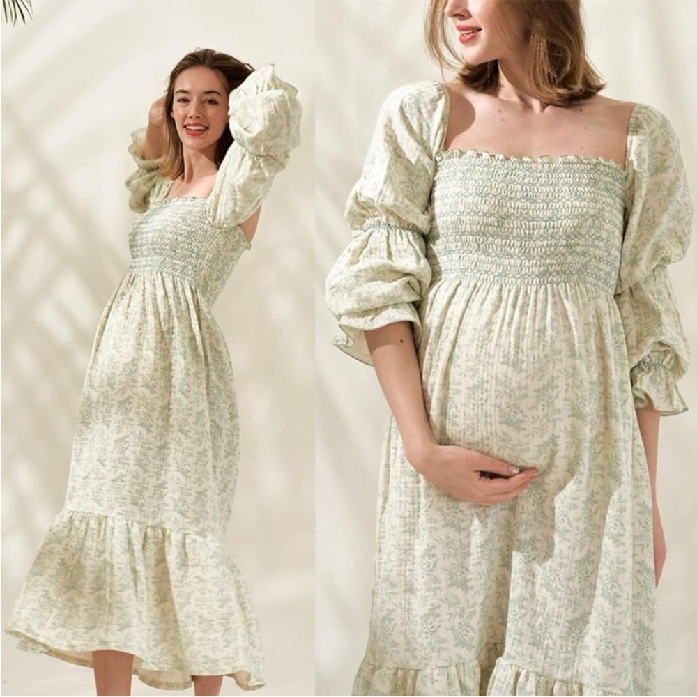 Nothing Fits But Haru dress - size S, green print